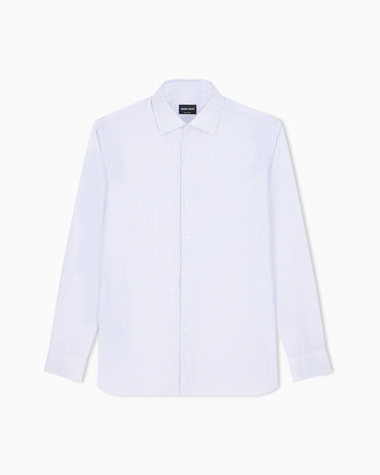 Classic Striped Cotton Regular-Fit Shirt