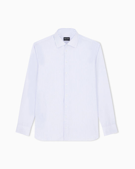Classic Striped Cotton Regular-Fit Shirt