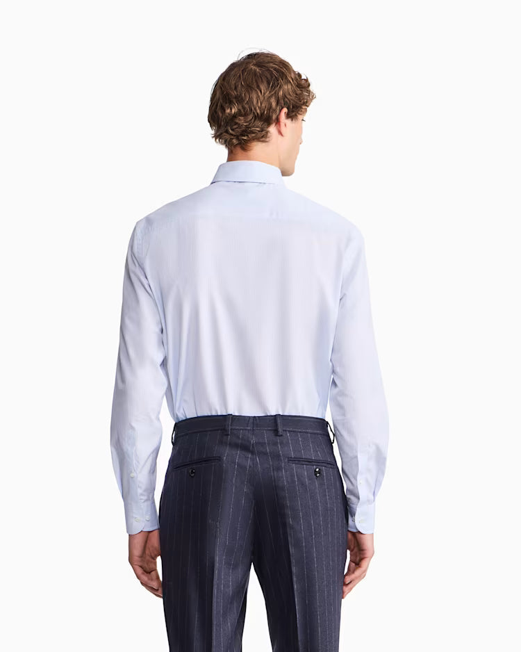 Classic Striped Cotton Regular-Fit Shirt