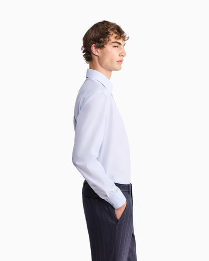 Classic Striped Cotton Regular-Fit Shirt