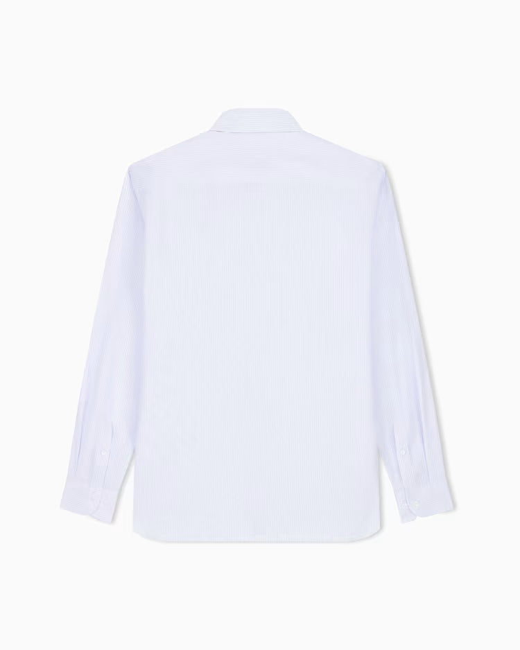 Classic Striped Cotton Regular-Fit Shirt