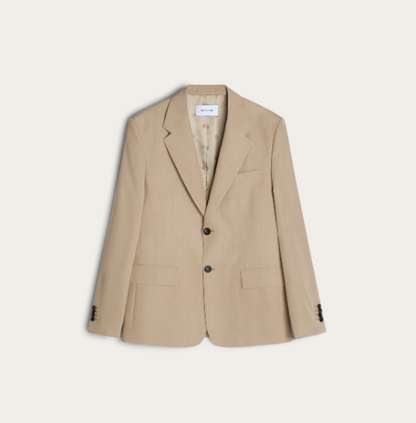 Silk & Wool Tailored Blazer and Trousers Set