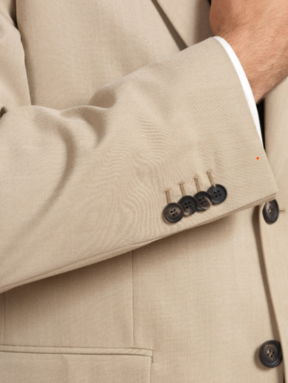 Silk & Wool Tailored Blazer and Trousers Set