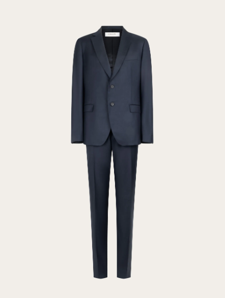 Premium Pure Wool Tuxedo Suit