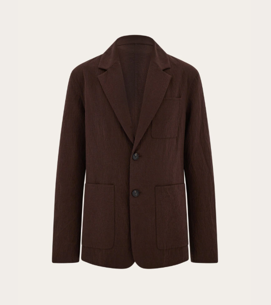 Luxury Chocolate Brown Tailored Suit Set for Men