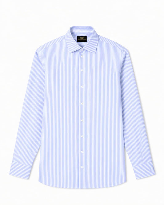 Signature Regular-Fit Cotton Stripe Shirt