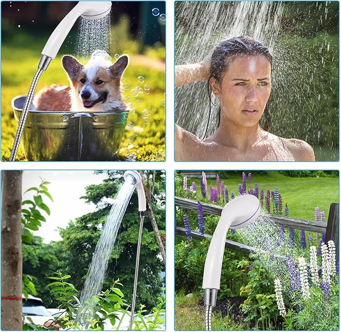 Compact Handheld Outdoor Shower