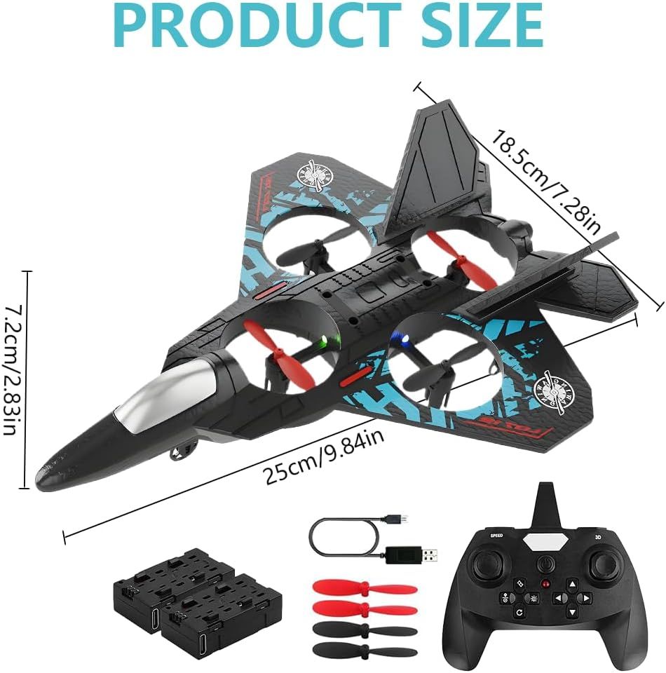 TAK TAK RC Fighter Jet Drone Toy