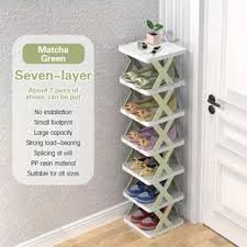X-Shaped Shoe Rack